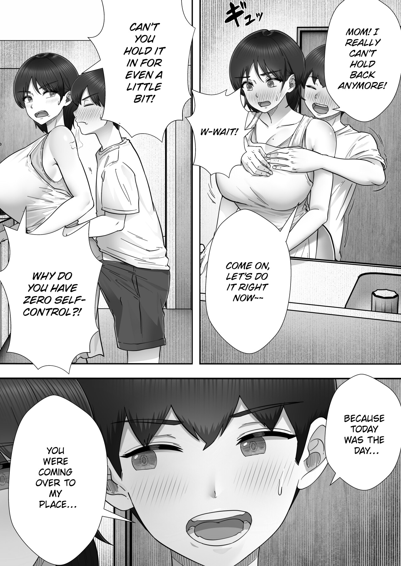 Hentai Manga Comic-When I Ordered a Call Girl My Mom Actually Showed Up 3-Read-8